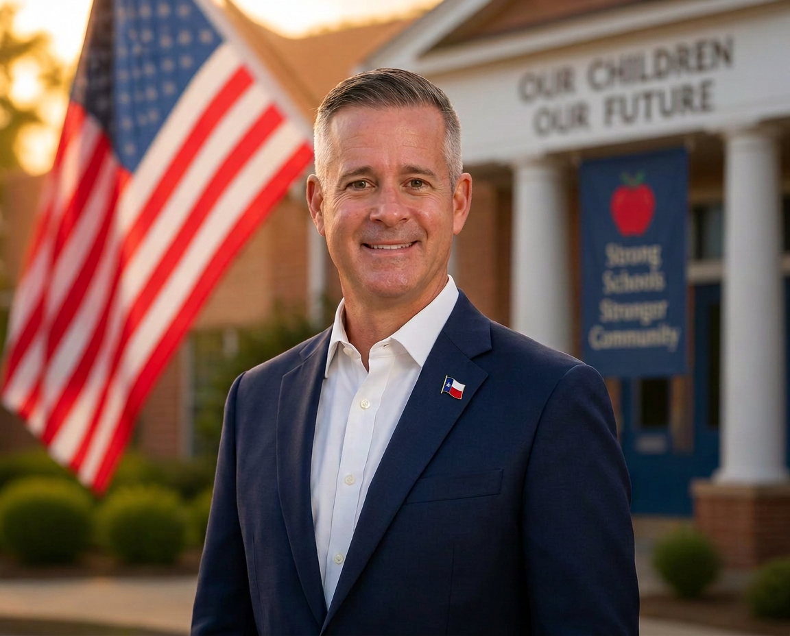 Troy J. Evanovich, candidate for Round Rock ISD Board of Trustees, Place 6